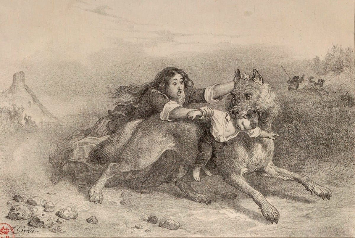 Image d'illustration : Gravure de François Grenier de Saint-Martin, Journal des chasseurs, octobre 1839 - septembre 1840.